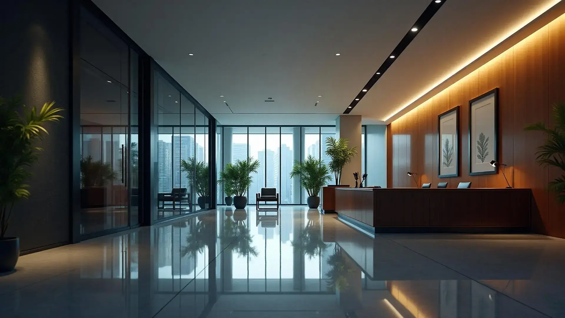 Legal professional workspace